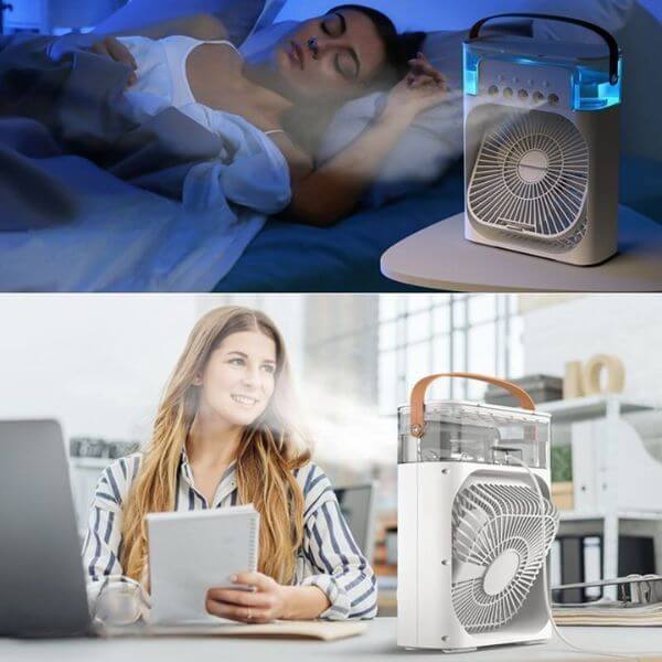 מאורר נייד לחדר - חוסך  בחשמל