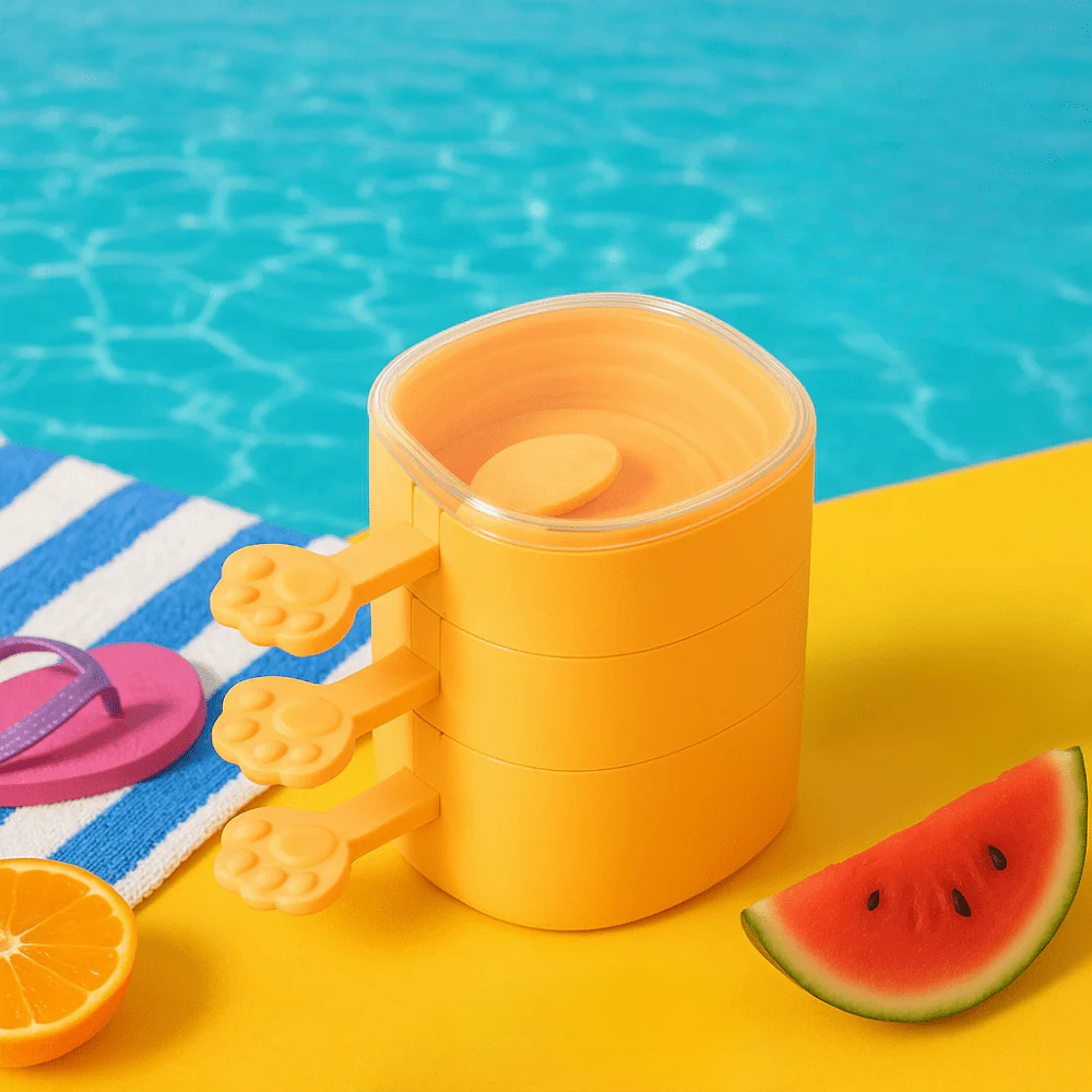 תבנית תלת שכבתית ארטיקים להכנה ביתית