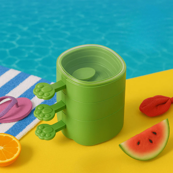 תבנית תלת שכבתית ארטיקים להכנה ביתית