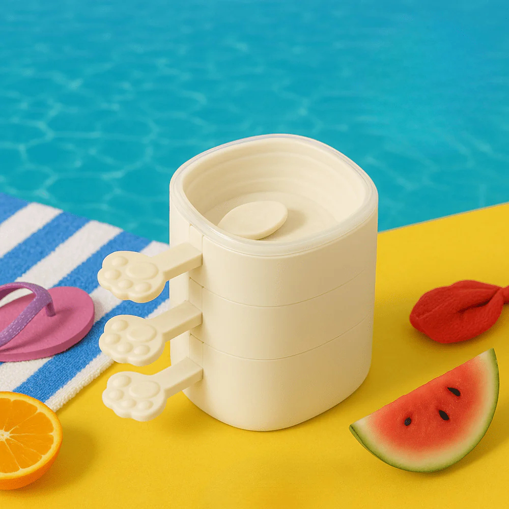 תבנית תלת שכבתית ארטיקים להכנה ביתית